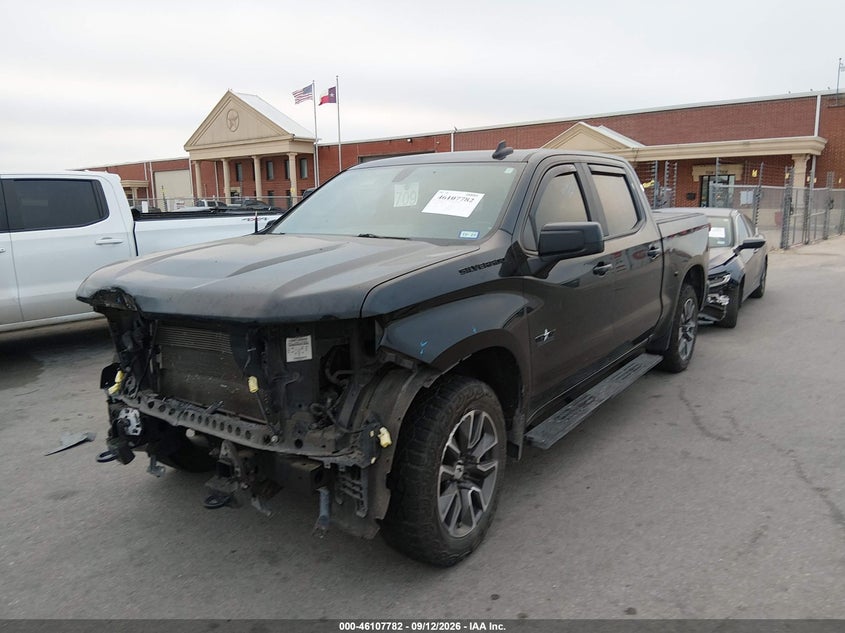 Vin: 3gcpwded7mg108522, lot: 46607498, chevrolet silverado 1500 2wd  short bed rst 20212