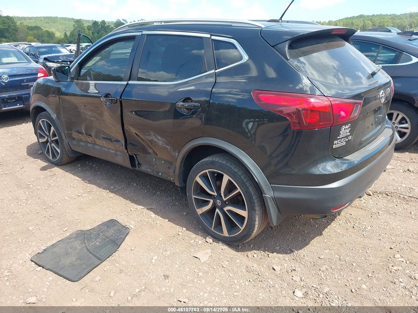 Vin: jn1bj1cp9hw024555, lot: 46607499, nissan rogue sport sl 20173