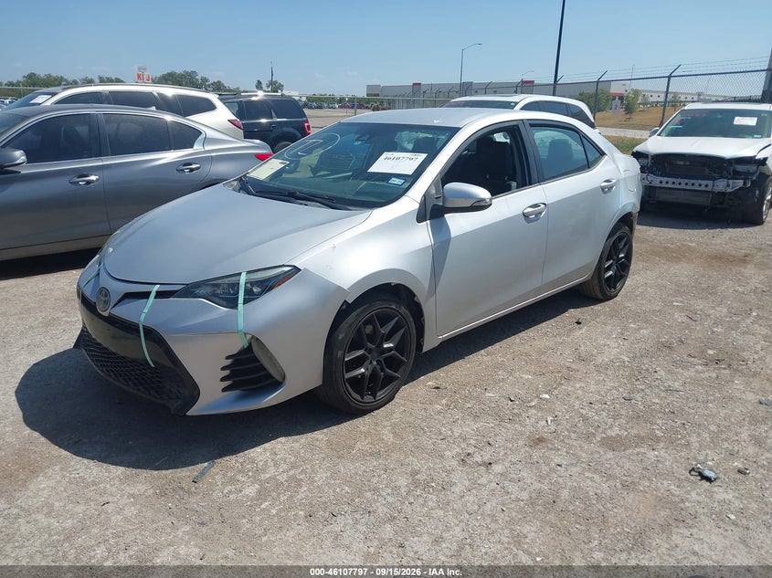 Vin: 5yfburhe0hp626859, lot: 46607513, toyota corolla se 20172