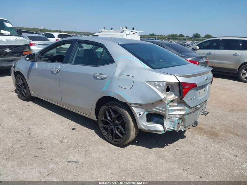 Vin: 5yfburhe0hp626859, lot: 46607513, toyota corolla se 20173