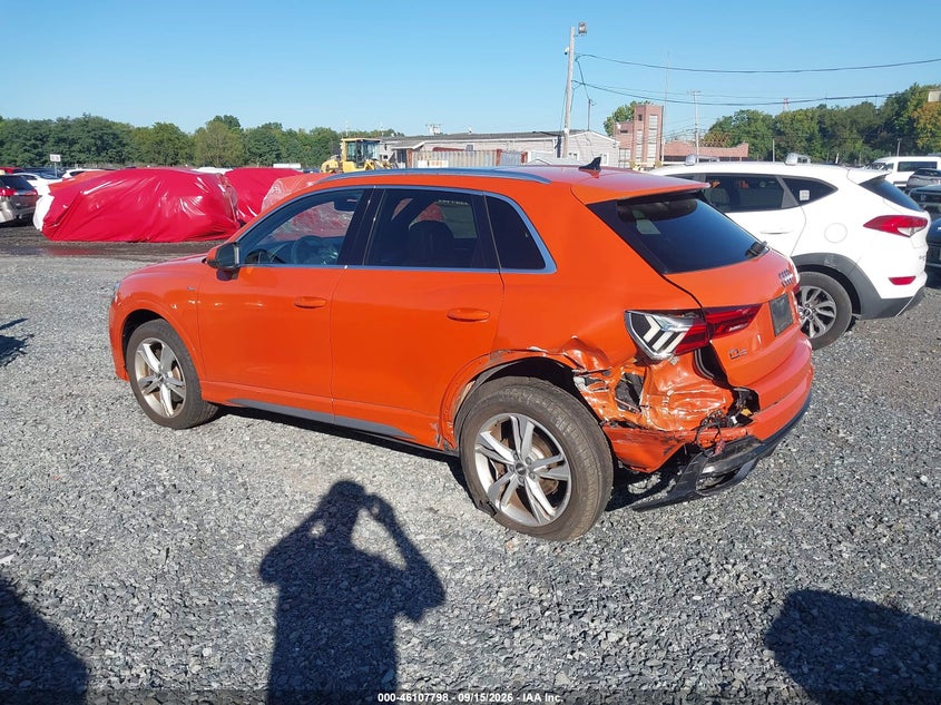 AUDI Q3 2020 VIN WA1EECF38L1045206