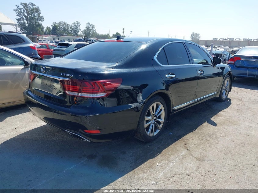 LEXUS LS 460 2016 VIN JTHBL5EF5G5141037