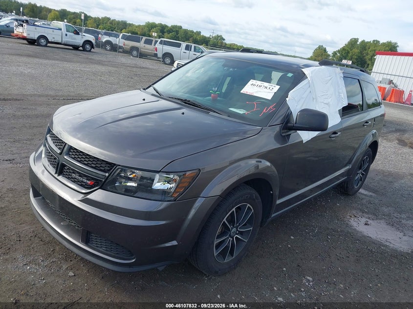Vin: 3c4pdcab2jt363411, lot: 46607548, dodge journey se 20182