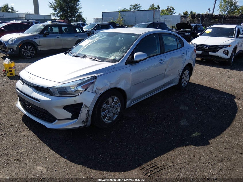 Vin: 3kpa24ad5ne500824, lot: 46607552, kia rio s 20222