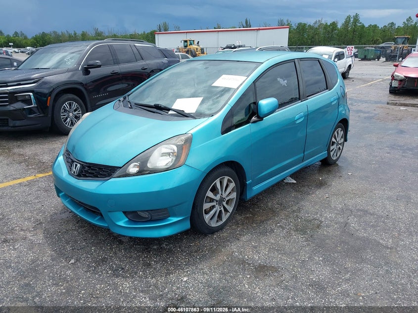 HONDA FIT 2012 VIN JHMGE8H62CC026365