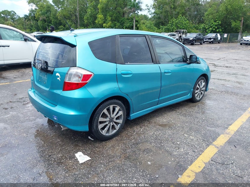 2012 HONDA FIT auction photo 4