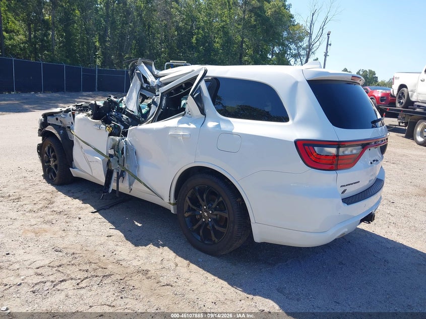 Vin: 1c4sdjct8kc848752, lot: 46607601, dodge durango r/t awd 20193