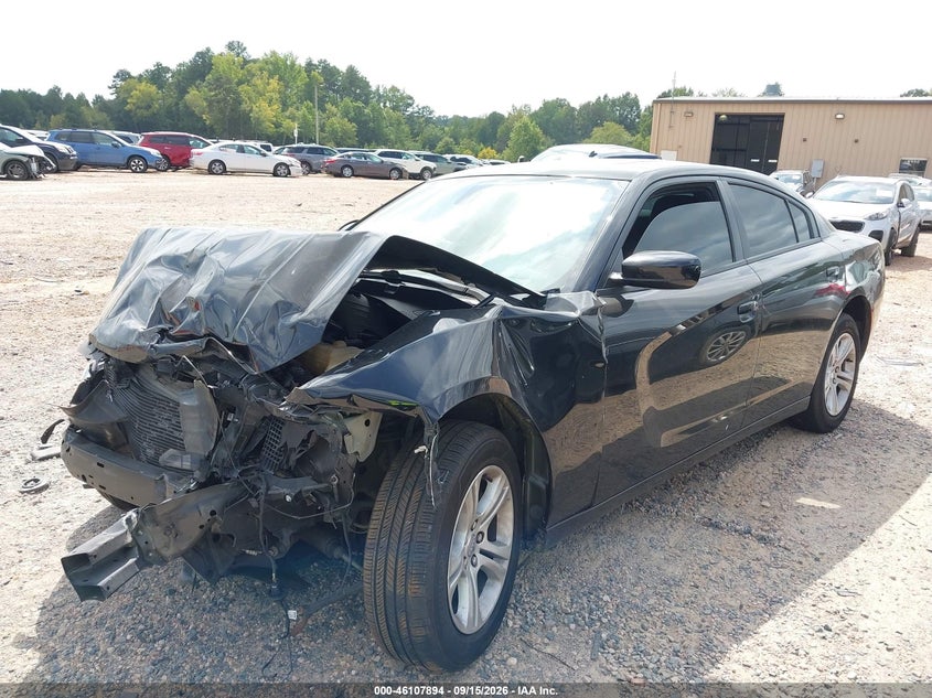 Vin: 2c3cdxbg4kh717623, lot: 46607610, dodge charger sxt rwd 20192