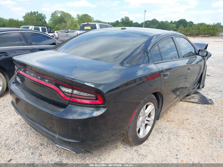 Vin: 2c3cdxbg4kh717623, lot: 46607610, dodge charger sxt rwd 20194