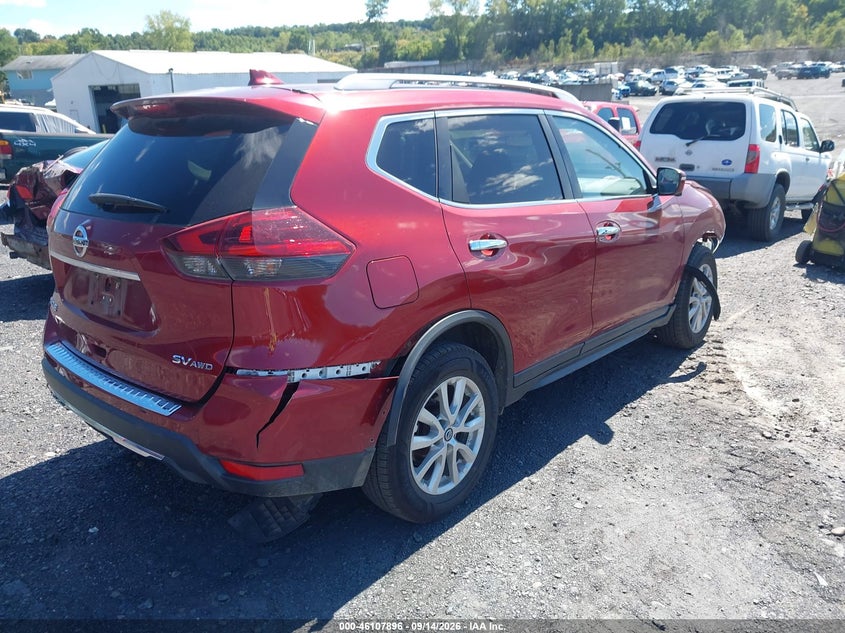 Vin: 5n1at2mv7jc804174, lot: 46607612, nissan rogue sv 20184