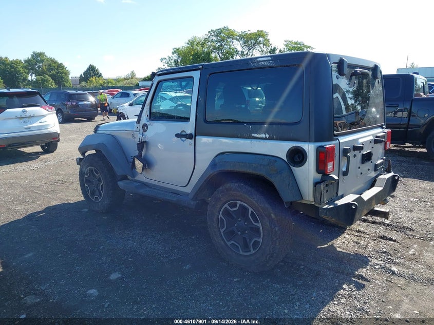 Vin: 1c4ajwag1cl149701, lot: 46607617, jeep wrangler sport 20123