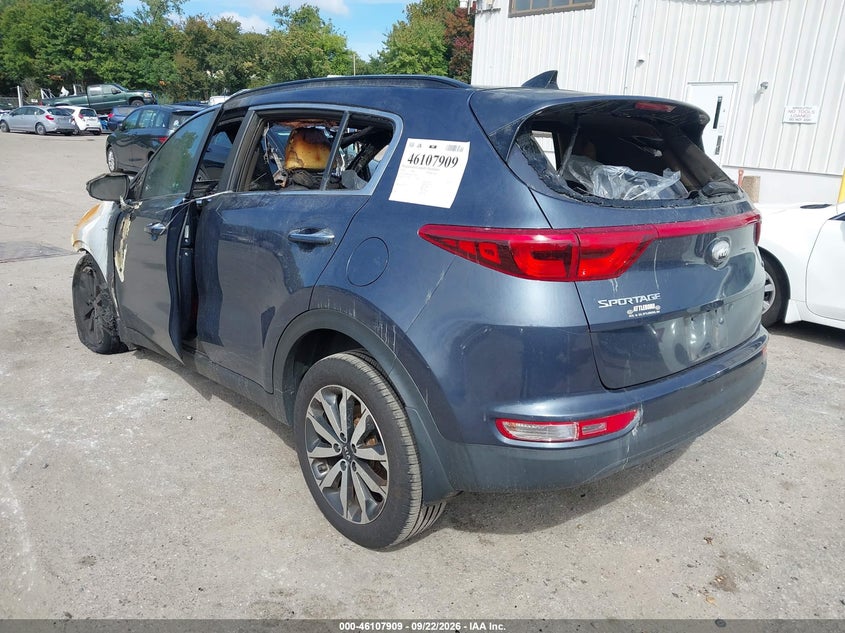 Vin: kndpncac8j7390106, lot: 46607625, kia sportage ex 20183