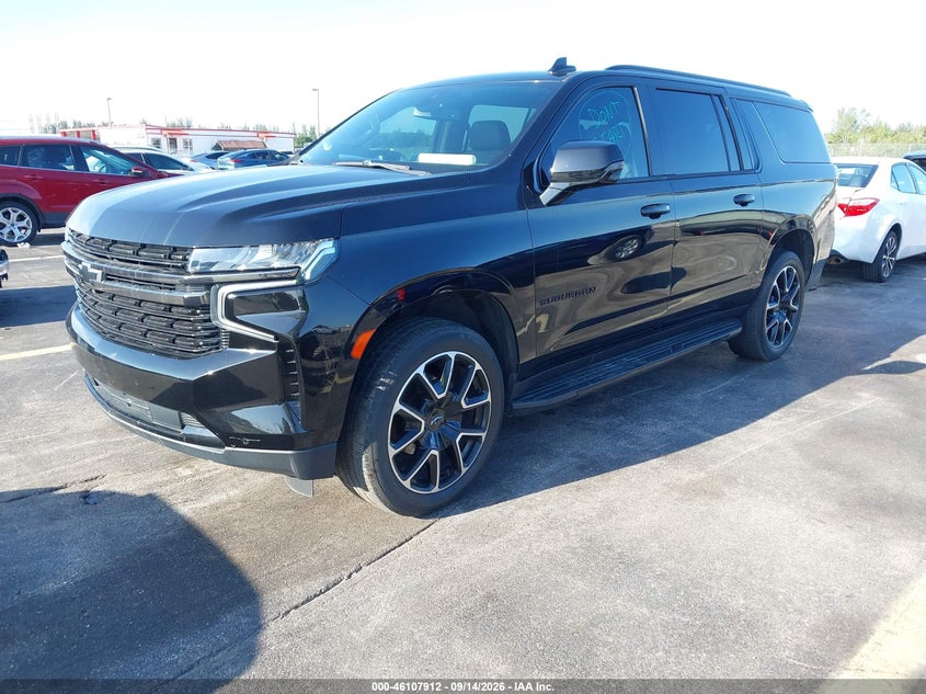 Vin: 1gnscekd4mr235877, lot: 46607628, chevrolet suburban 2wd rst 20212