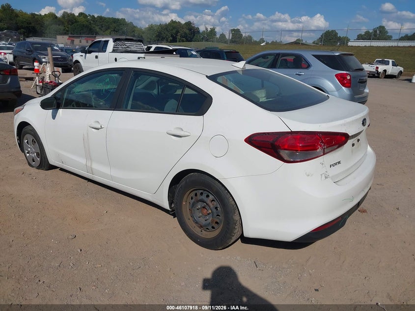 Vin: 3kpfk4a73he078444, lot: 46607635, kia forte lx 20173