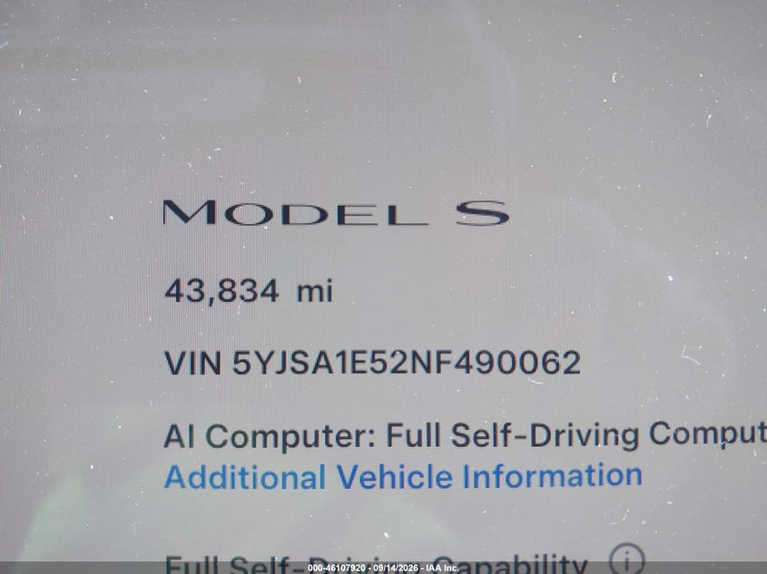 TESLA MODEL S - zdjęcie 15