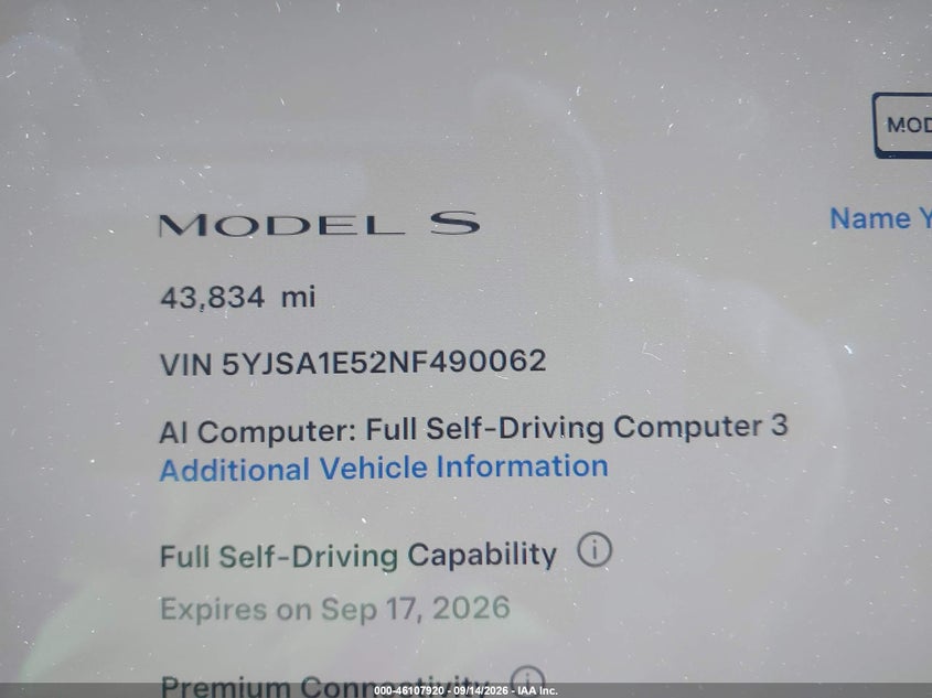 TESLA MODEL S - zdjęcie 7