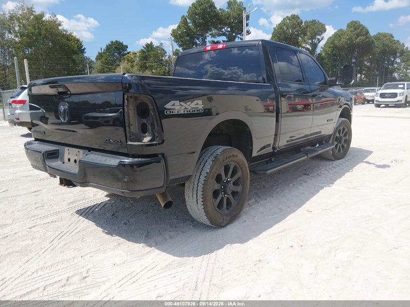 Vin: 3c6ur5dl2kg709253, lot: 46607642, ram 2500 big horn  4x4 6'4 box 20194