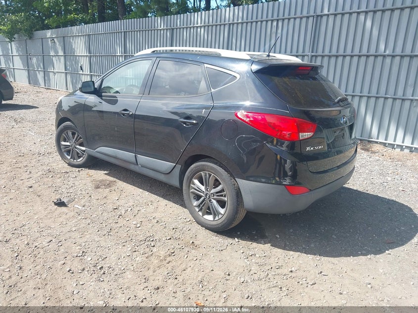 Vin: km8ju3ag7fu116640, lot: 46607646, hyundai tucson se 20153
