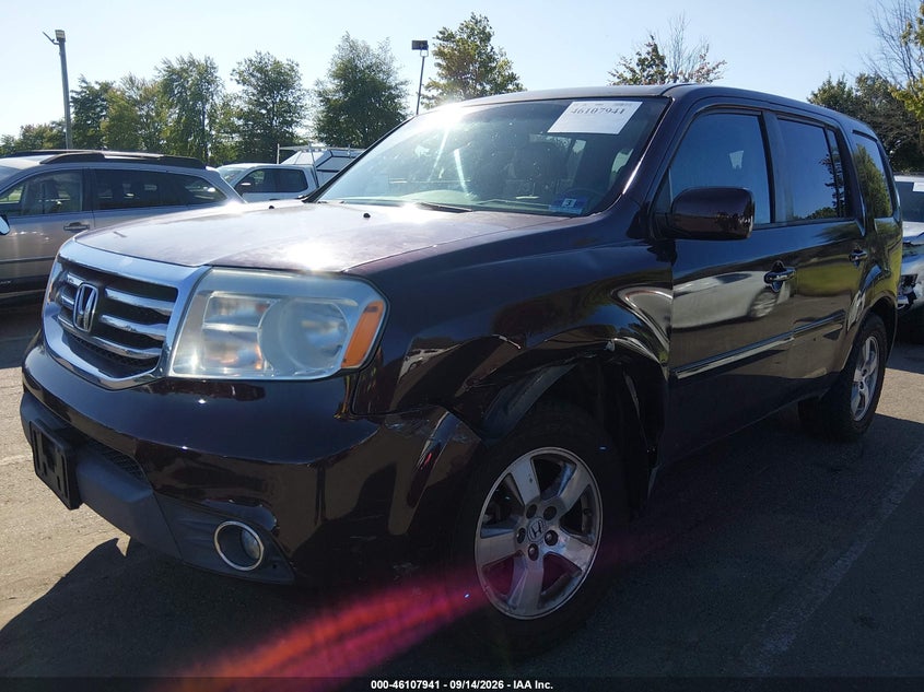 Vin: 5fnyf4h55cb070379, lot: 46607657, honda pilot ex-l 20122