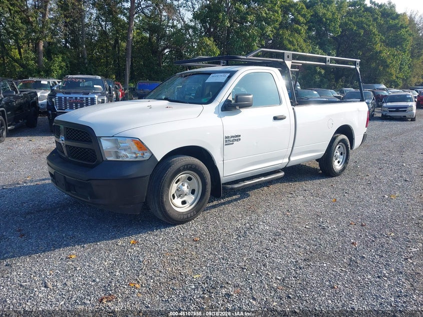Vin: 3c6jr6dg9lg211080, lot: 46607674, ram 1500 classic tradesman  4x2 8' box 20202