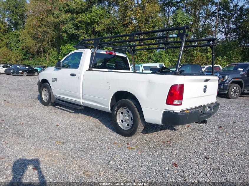 Vin: 3c6jr6dg9lg211080, lot: 46607674, ram 1500 classic tradesman  4x2 8' box 20203