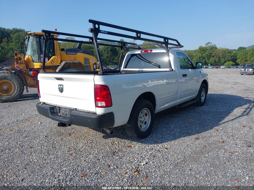 Vin: 3c6jr6dg9lg211080, lot: 46607674, ram 1500 classic tradesman  4x2 8' box 20204