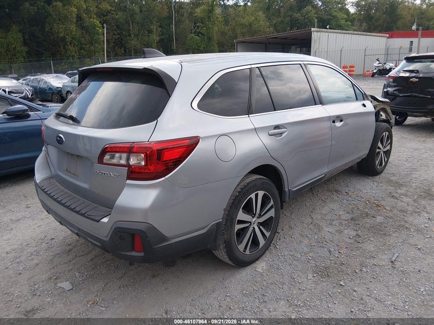 Vin: 4s4bsanc6j3343077, lot: 46607680, subaru outback 2.5i limited 20184