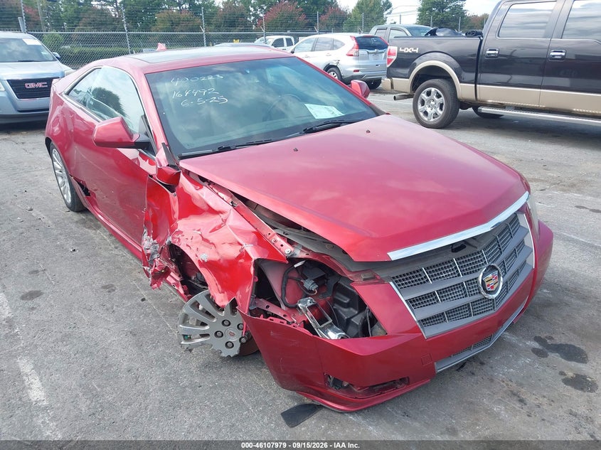 CADILLAC CTS 2011 VIN 1G6DK1ED5B0164492