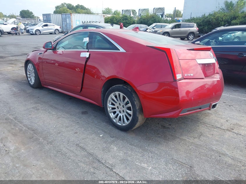 CADILLAC CTS 2011 VIN 1G6DK1ED5B0164492