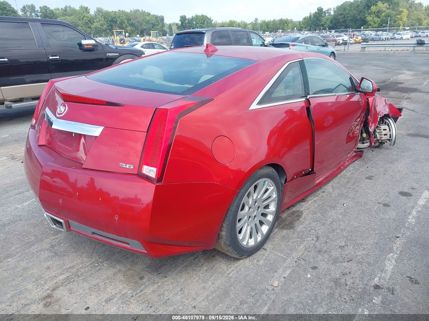 CADILLAC CTS 2011 VIN 1G6DK1ED5B0164492
