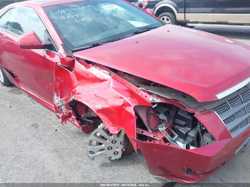 CADILLAC CTS 2011 VIN 1G6DK1ED5B0164492