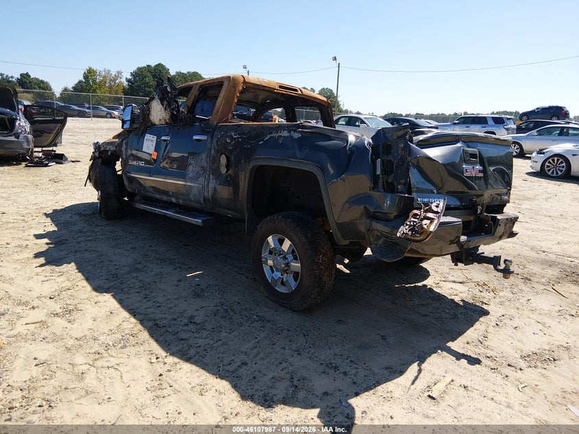 Vin: 1gt22zeg9fz531277, lot: 46607703, gmc sierra 2500hd slt 20153