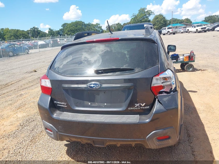 SUBARU XV CROSSTREK 2014 VIN JF2GPACC2E8261999