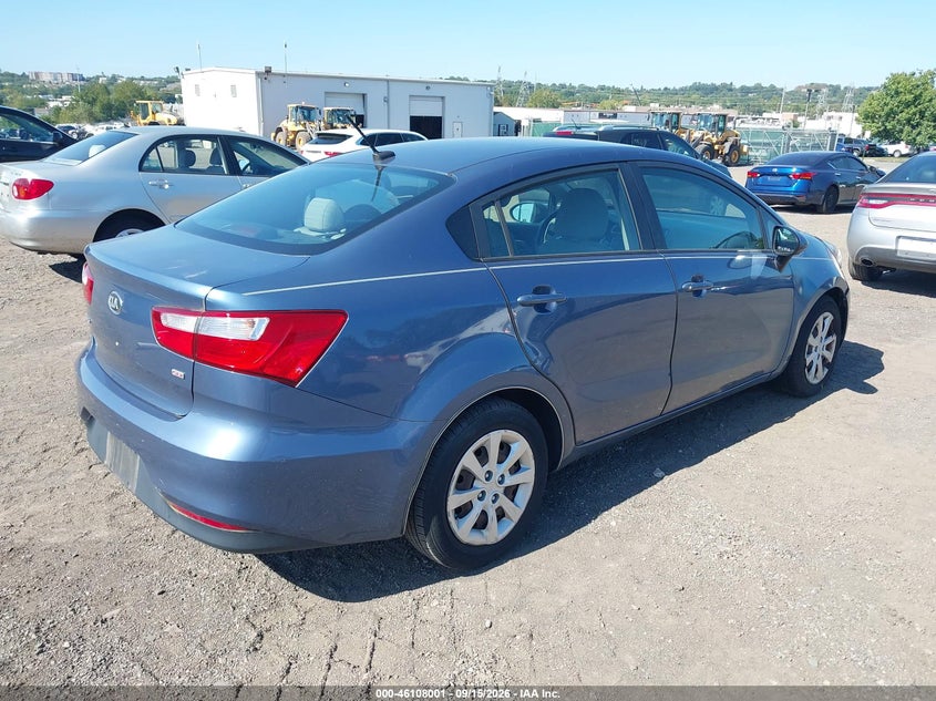 Vin: knadm4a33g6659314, lot: 46607717, kia rio lx 20164