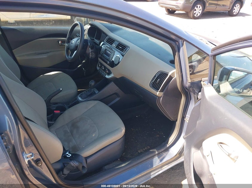 KIA RIO 2016 VIN KNADM4A33G6659314