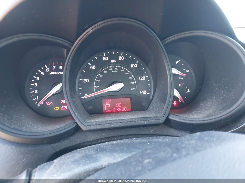KIA RIO 2016 VIN KNADM4A33G6659314