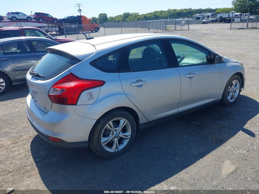 Vin: 1fadp3k27dl139792, lot: 46607723, ford focus se 20134