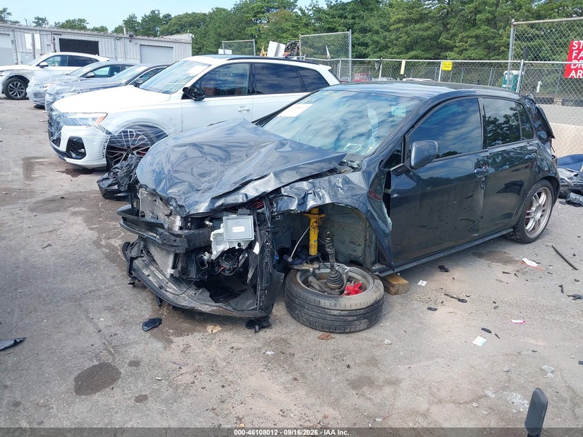 Vin: 3vw4t7au2hm062184, lot: 46607728, volkswagen golf gti autobahn 4-door/s 4-door/se 4-door/sport 4-door 20172