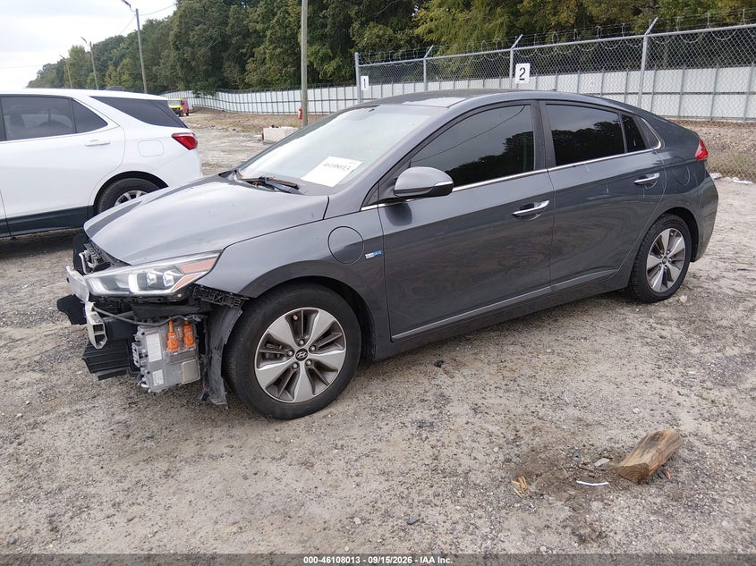 Vin: kmhc75ld8ju076060, lot: 46607729, hyundai ioniq plug-in hybrid limited 20182