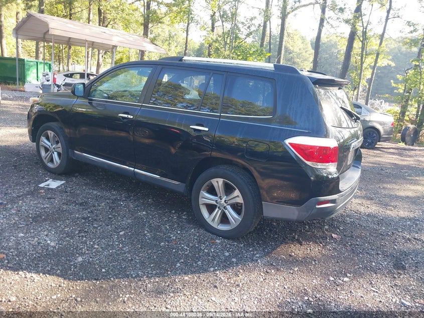 Vin: 5tddk3eh7bs069053, lot: 46607752, toyota highlander limited v6 20113