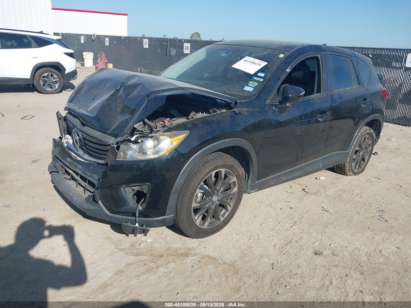 Vin: jm3ke2be8g0695392, lot: 46607755, mazda cx-5 sport 20162