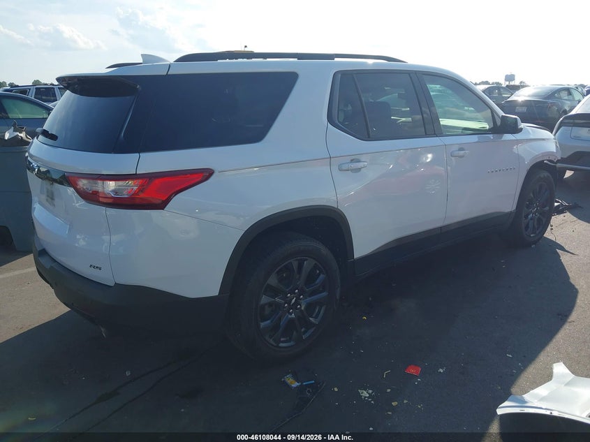 Vin: 1gnerjkw9mj231179, lot: 46607760, chevrolet traverse fwd rs 20214