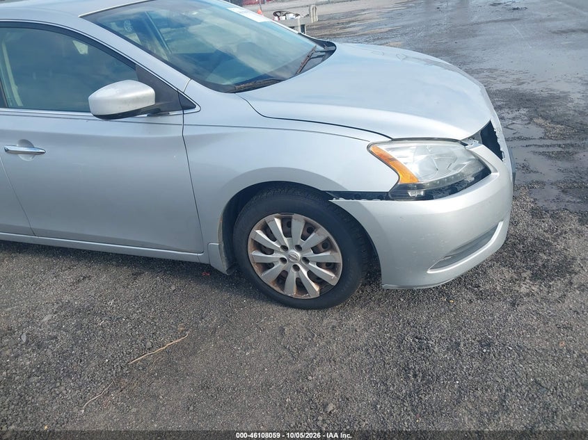 NISSAN SENTRA 2014 VIN 3N1AB7AP9EL640725