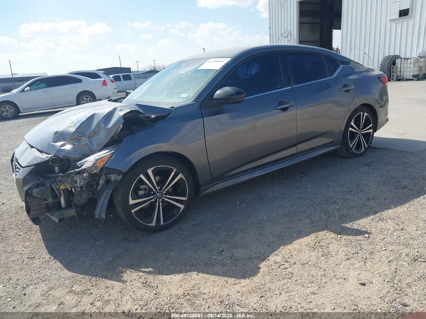 Vin: 3n1ab8dv3my247465, lot: 46607777, nissan sentra sr xtronic cvt 20212