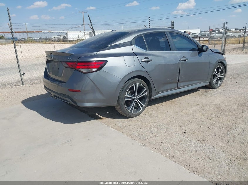 Vin: 3n1ab8dv3my247465, lot: 46607777, nissan sentra sr xtronic cvt 20214