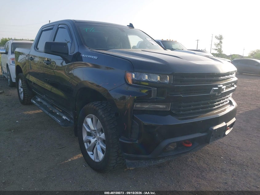 Vin: 1gcuybef2kz221374, lot: 46607789, chevrolet silverado 1500 custom 2019 img_1