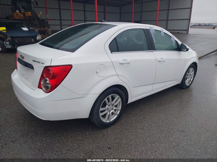 Vin: 1g1jc5sh3c4137256, lot: 46607794, chevrolet sonic 2lt 20124