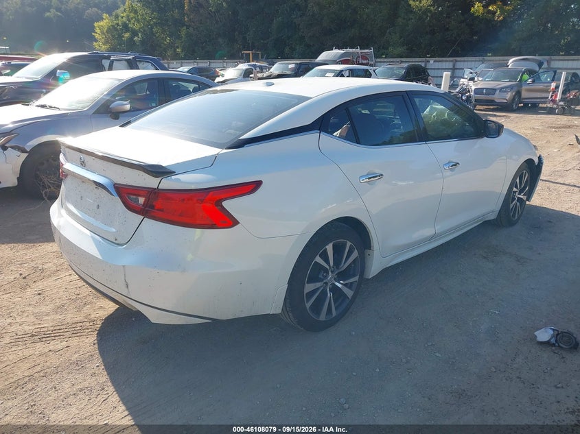Vin: 1n4aa6ap8hc404650, lot: 46607795, nissan maxima 3.5 s 20174
