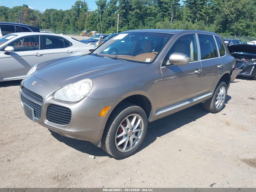PORSCHE CAYENNE 2004 VIN WP1AC29P14LA93718