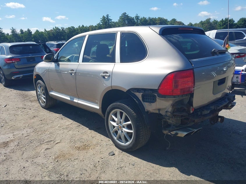 PORSCHE CAYENNE 2004 VIN WP1AC29P14LA93718